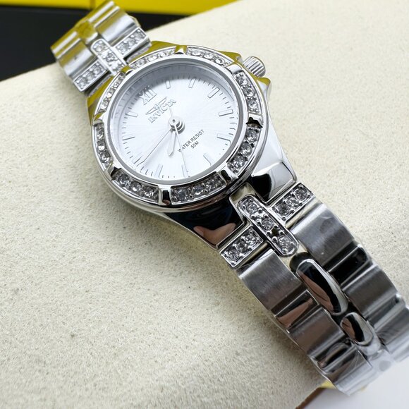 Invicta Women's Wildflower Collection Stainless Steel Watch with Unique Design - Picture 2 of 9